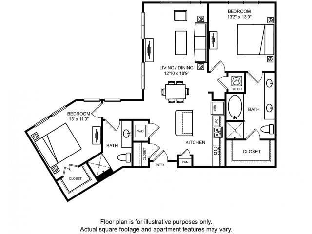 Oxford floor plan