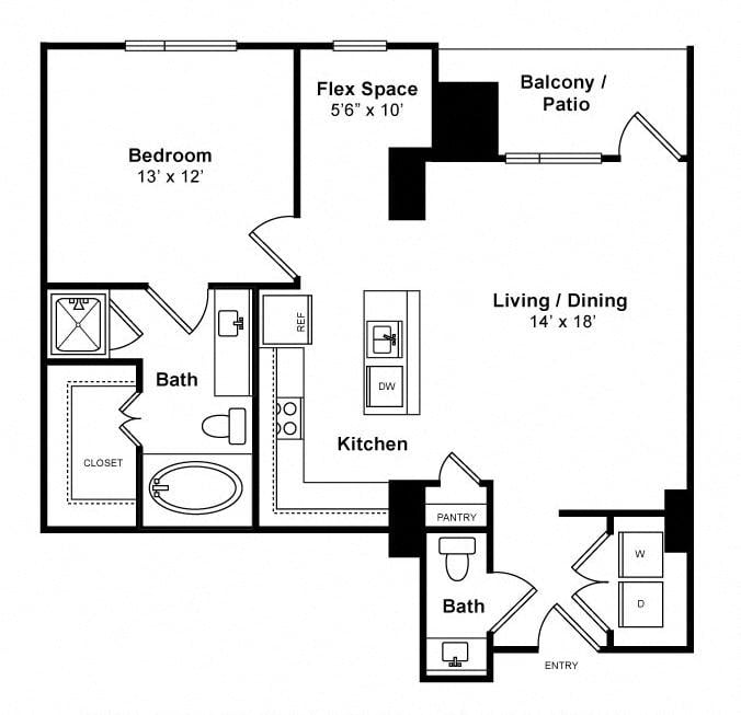 Inner Strength - High-Rise floor plan