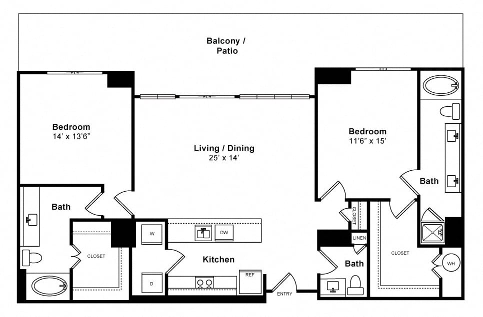 Fortitude - High-Rise floor plan