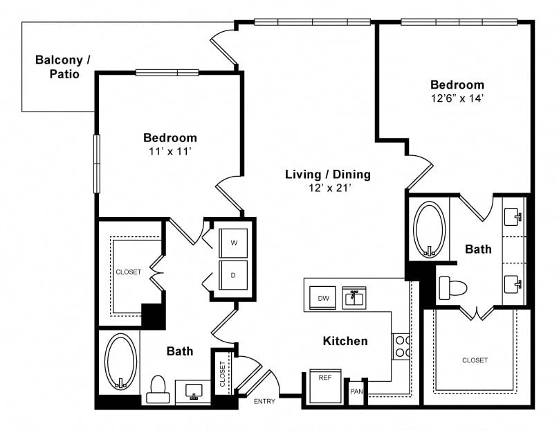 Grateful - Mid-Rise floor plan