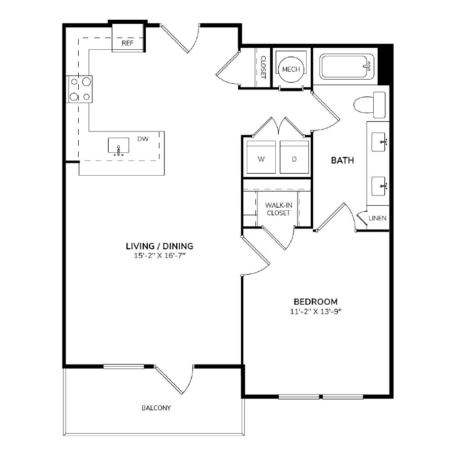 A6 floor plan