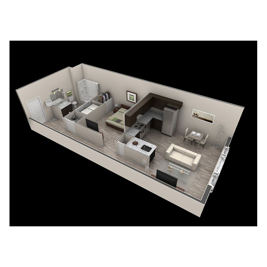 Studio Premier Summit floor plan