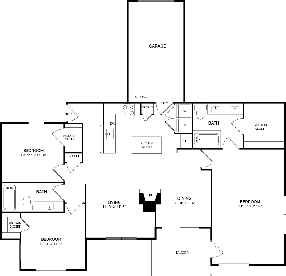C1 floor plan
