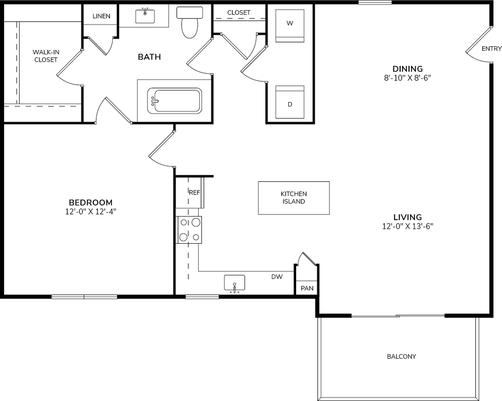 A1 floor plan