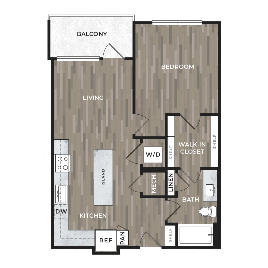A2 floor plan