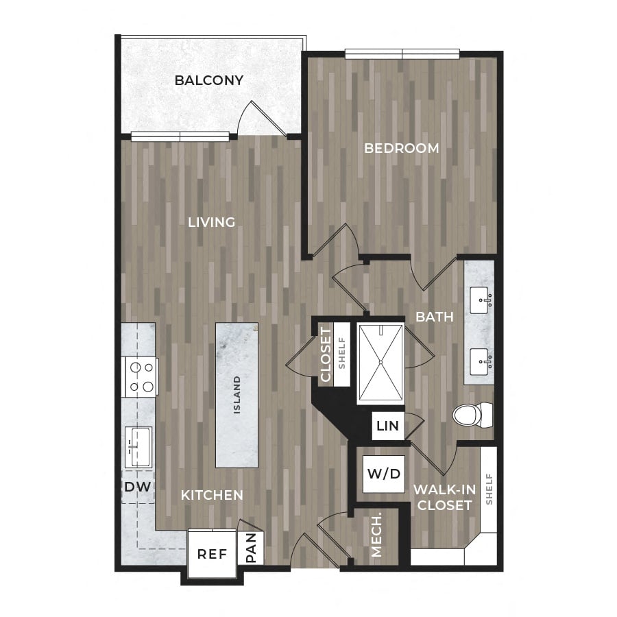 A1 floor plan