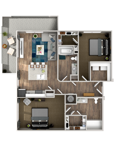 B1a floor plan