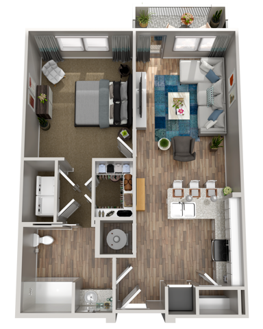 A1 floor plan