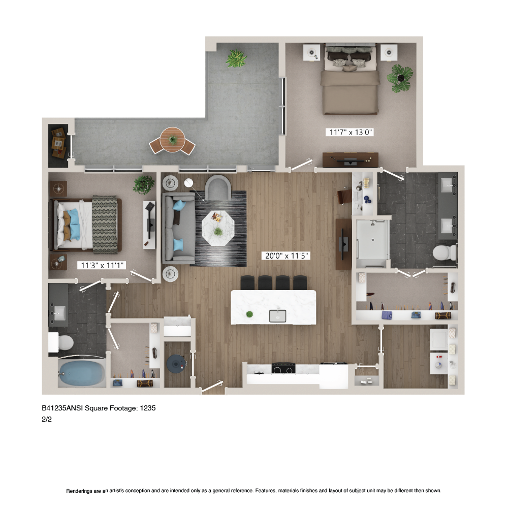 B4.4 floor plan