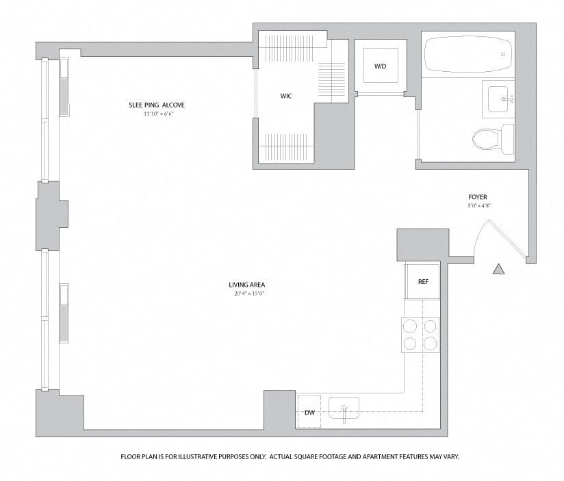 Studio3 floor plan