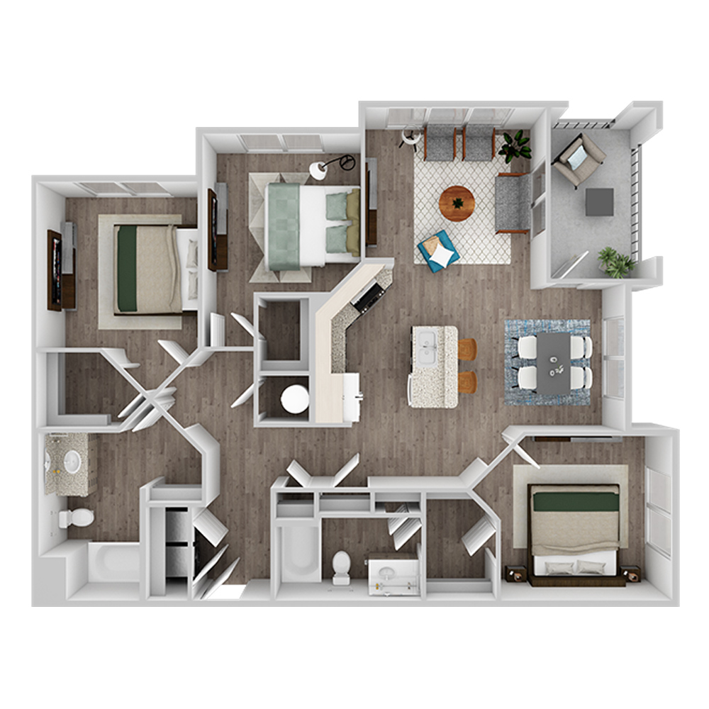 C1 ALT floor plan