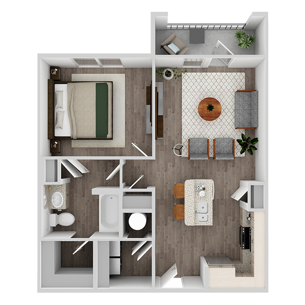 A2 floor plan
