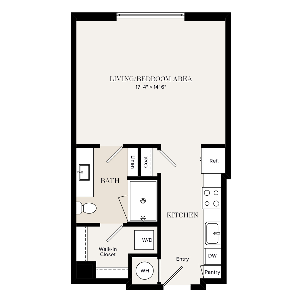 Studio-S1 floor plan