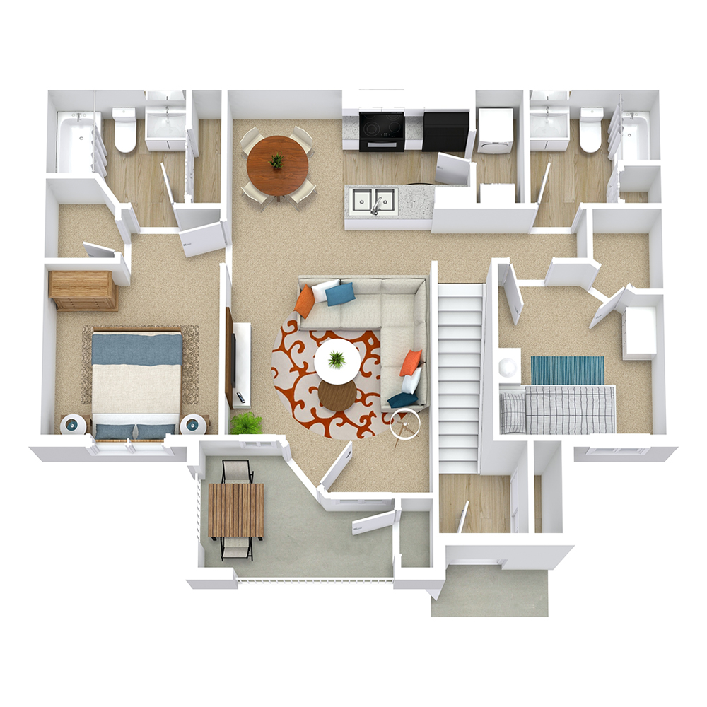 The Palisade (Upper) floor plan