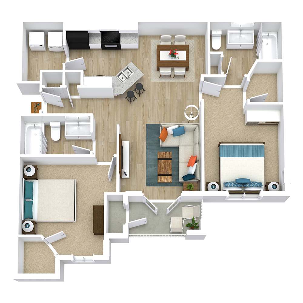 The Lance floor plan