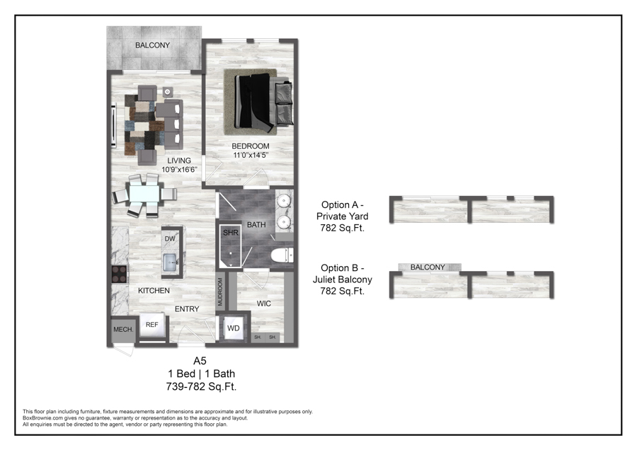 A5 floor plan