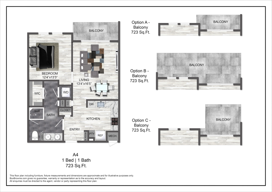 A4 floor plan