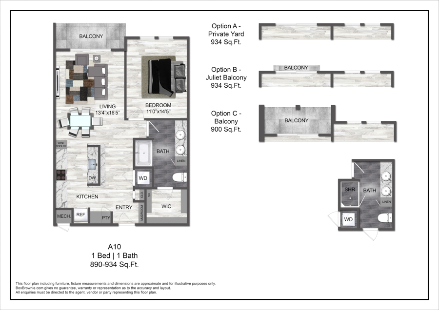 A10 floor plan