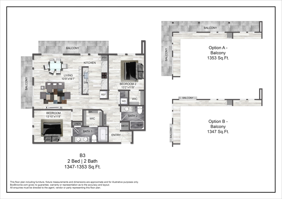 B3 floor plan