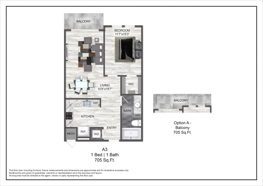 A3 floor plan