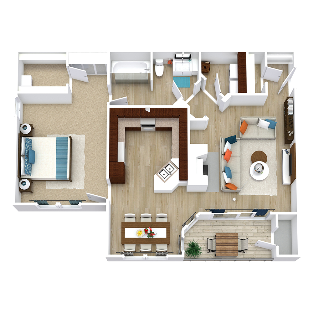Caroline floor plan