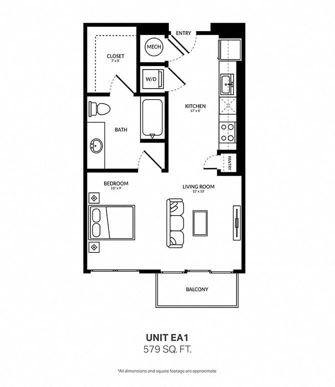 EA1 floor plan