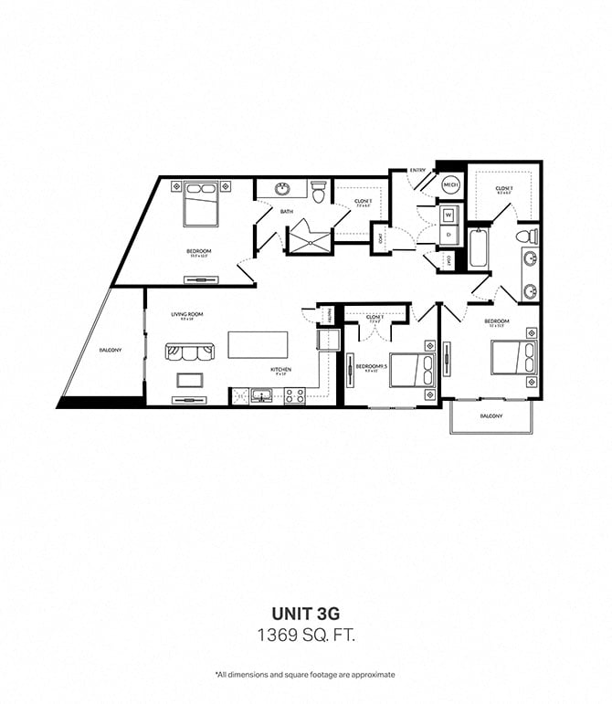 3G floor plan