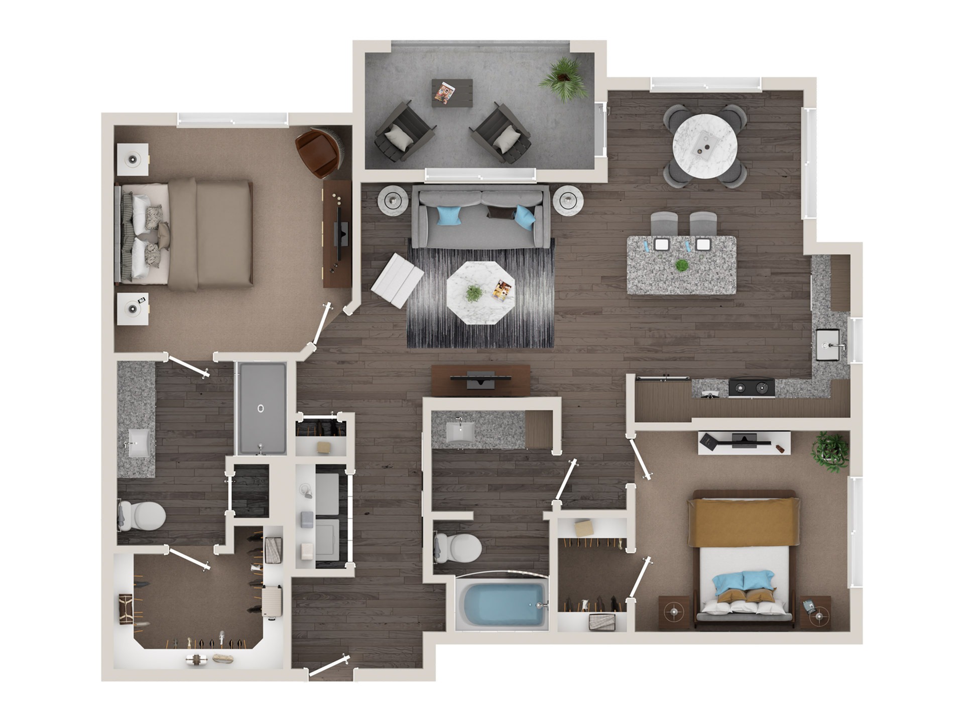 B2 floor plan