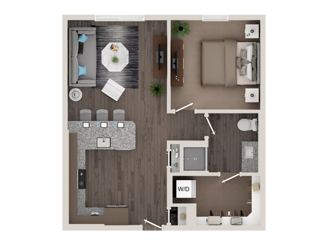 A1 floor plan