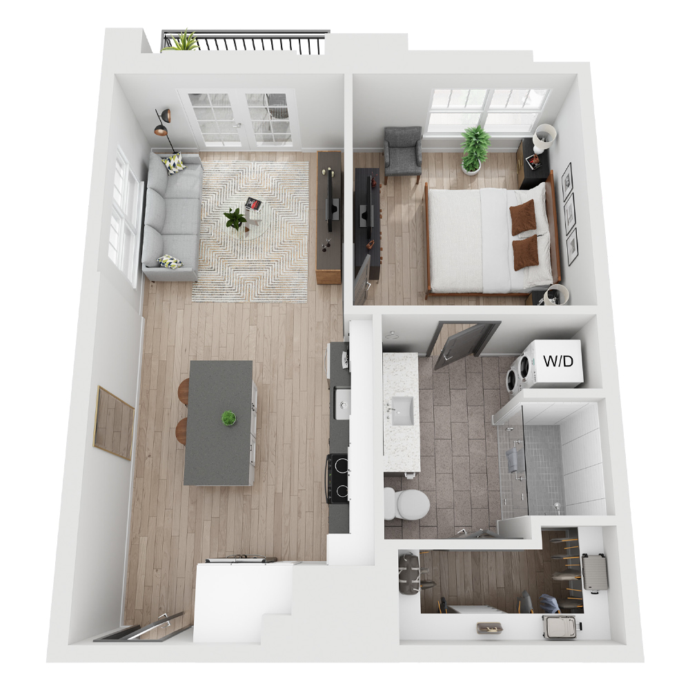A2 floor plan