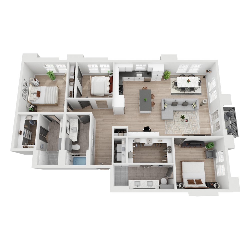 C2 floor plan