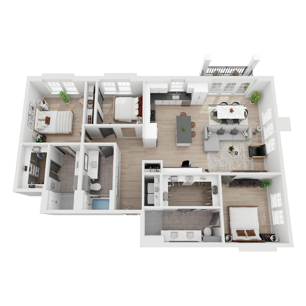 C1 floor plan