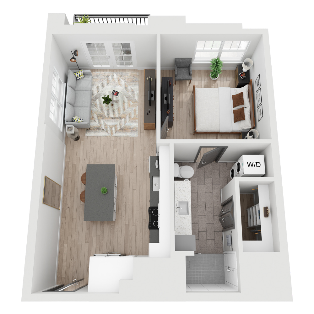 A1 floor plan
