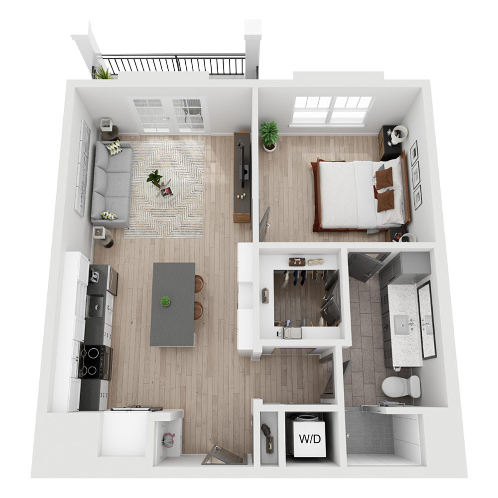A6 floor plan