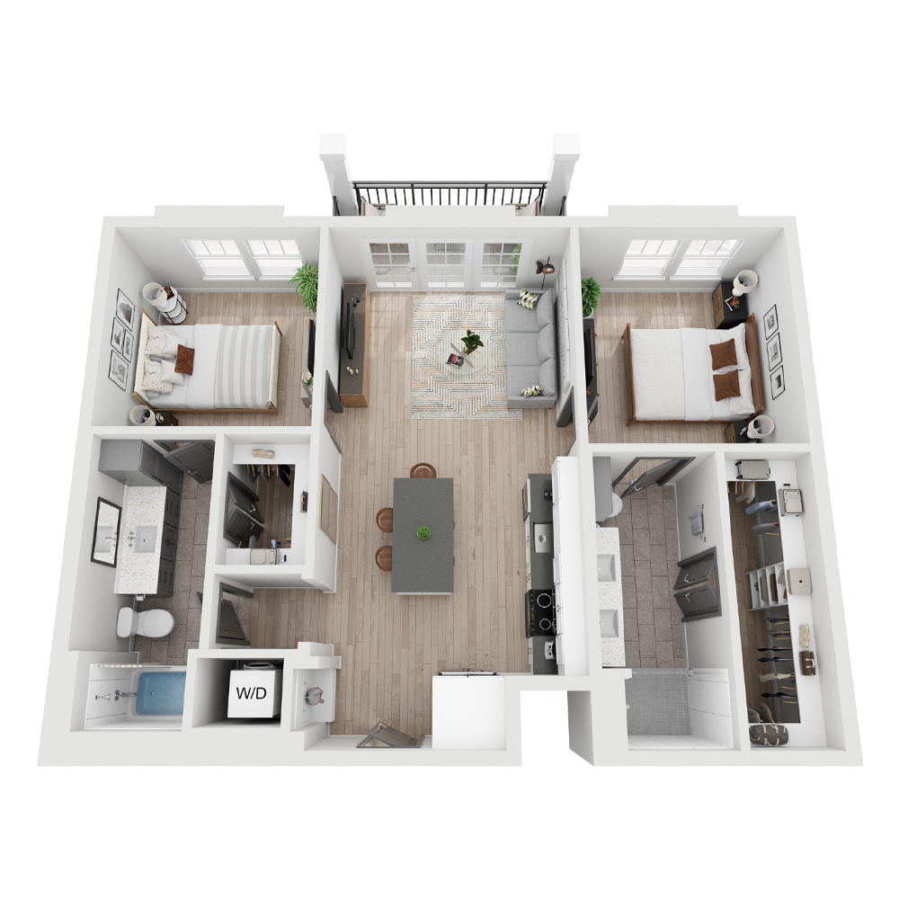 B2 floor plan