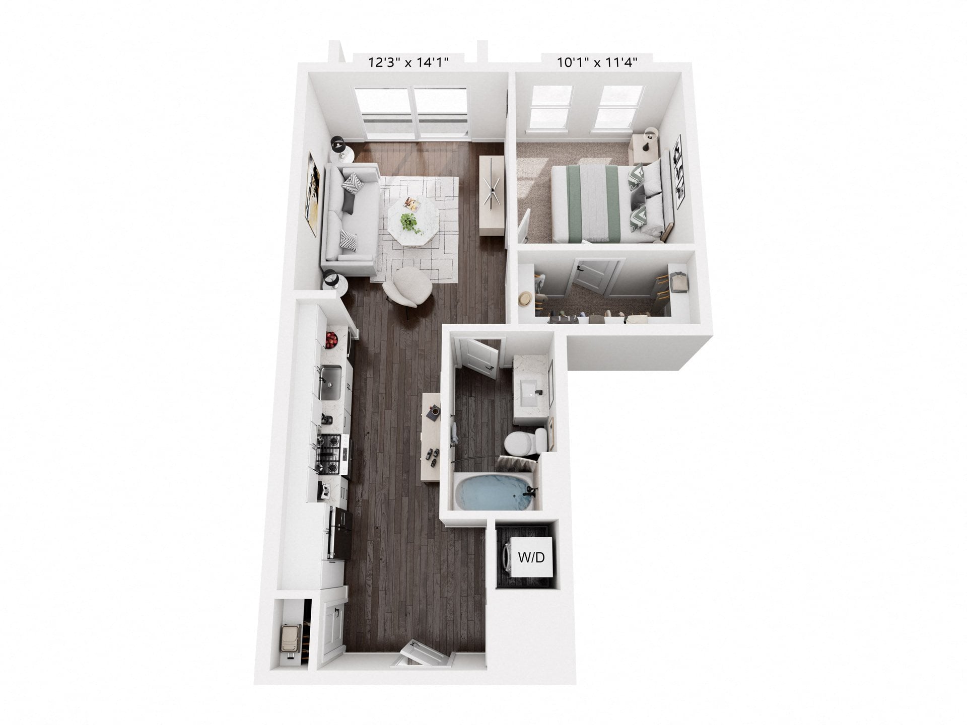 A1 floor plan