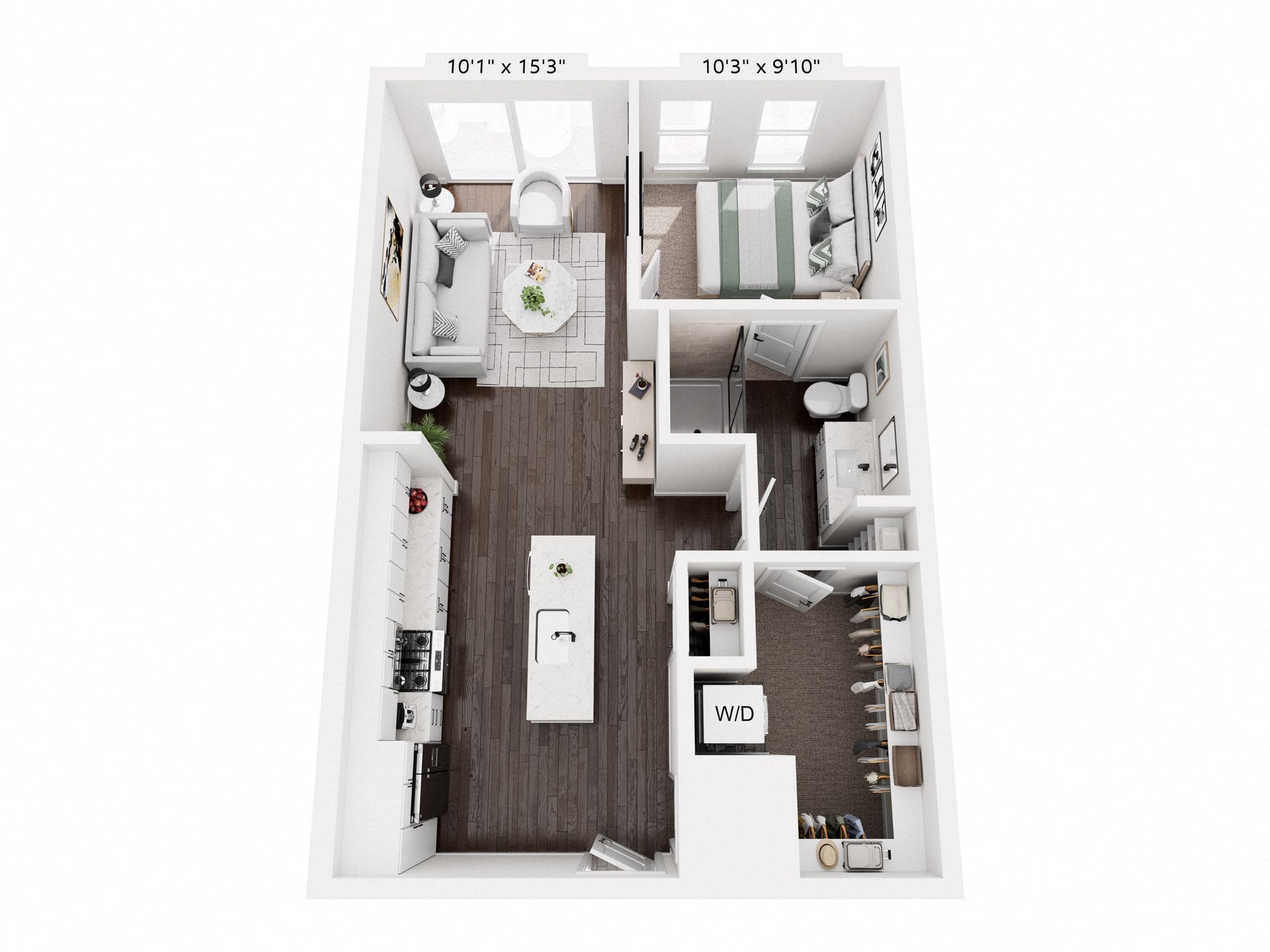 A2 floor plan
