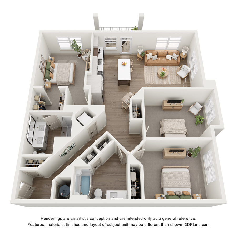 C1 floor plan