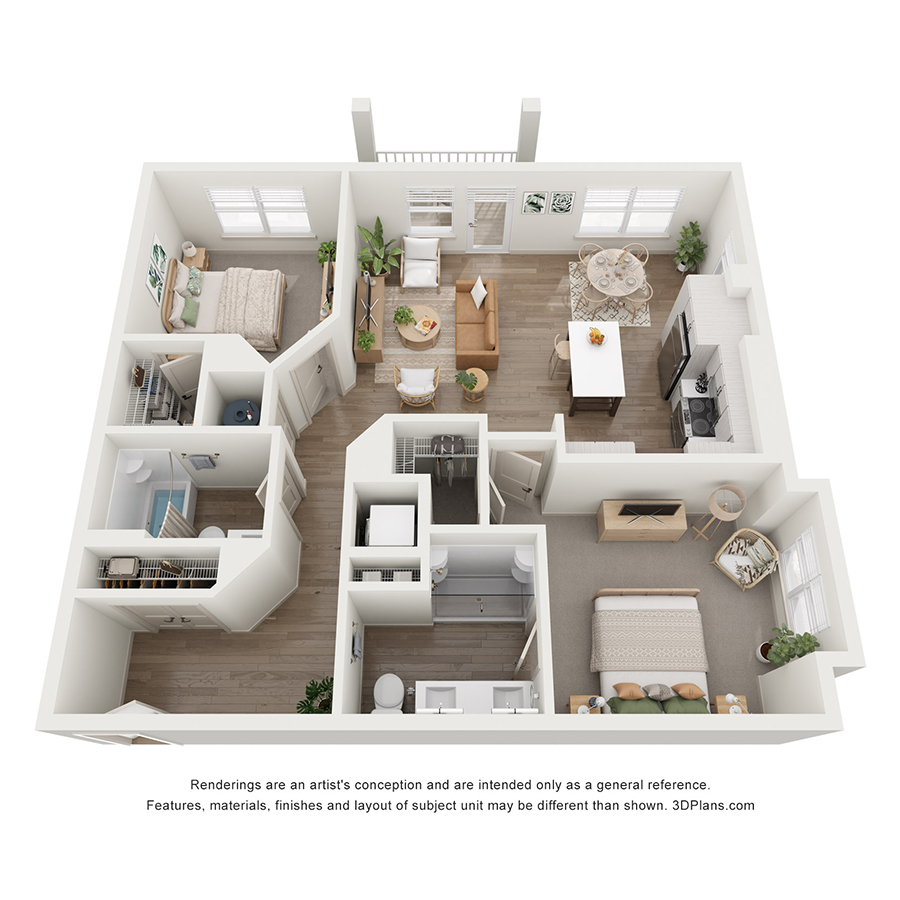 B1A floor plan