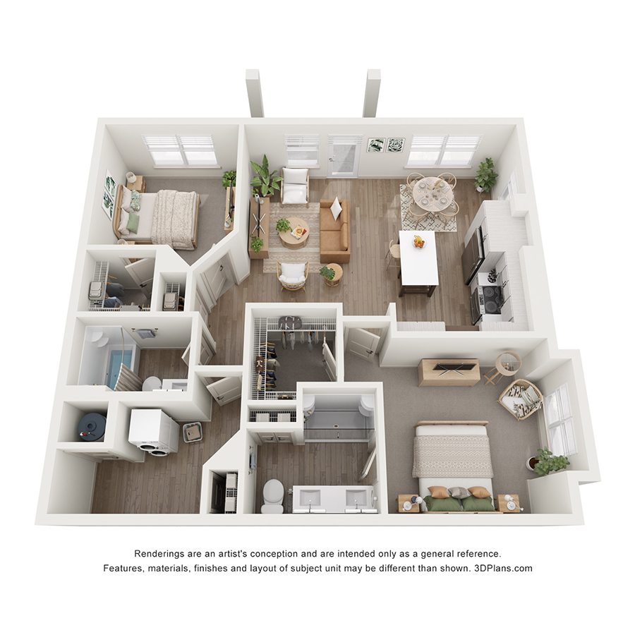 B1B floor plan