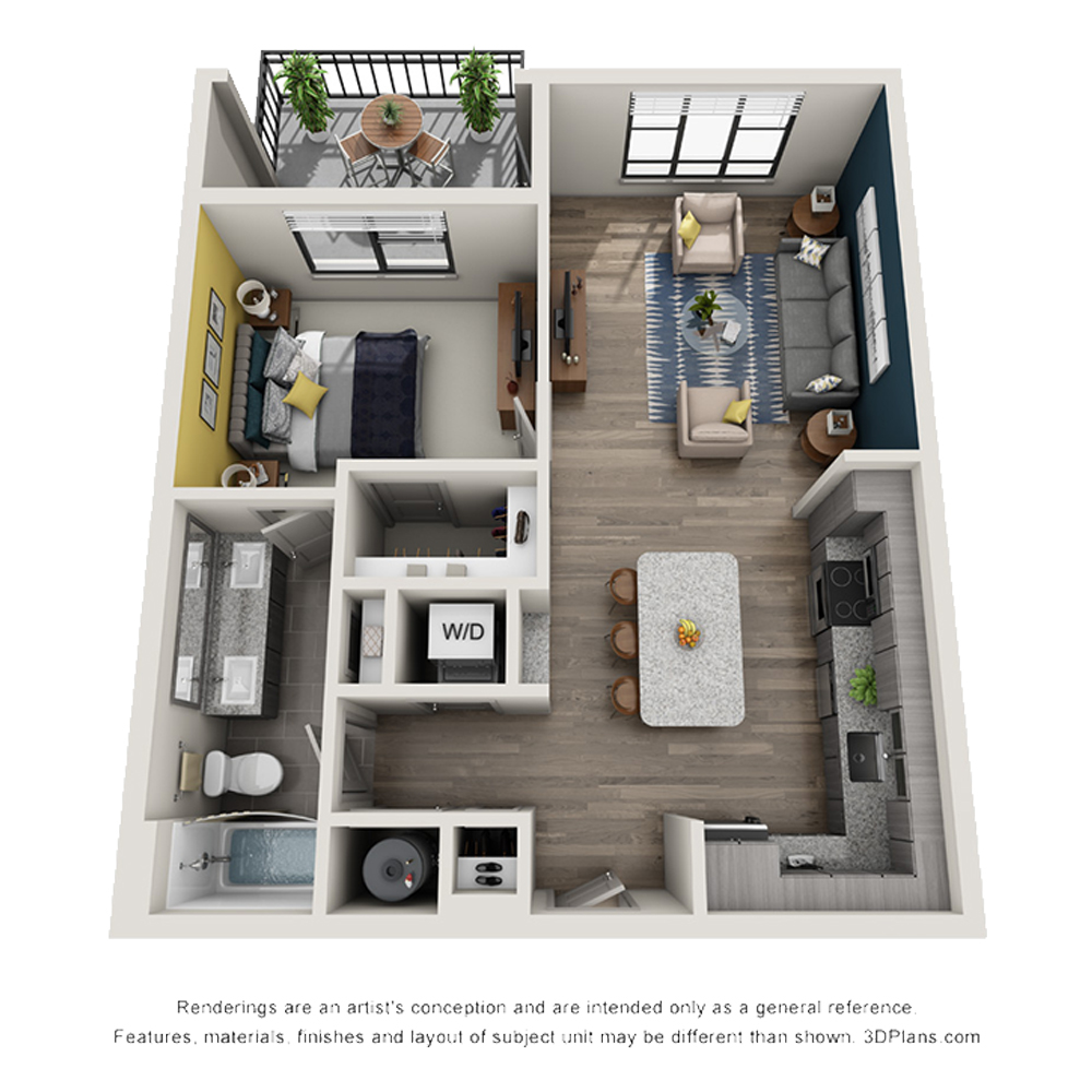 A1 floor plan