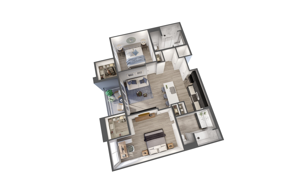The Radiant floor plan