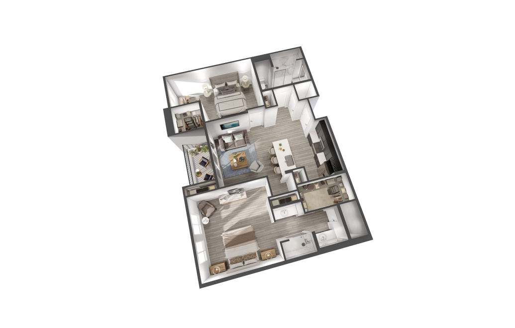 The Serene floor plan