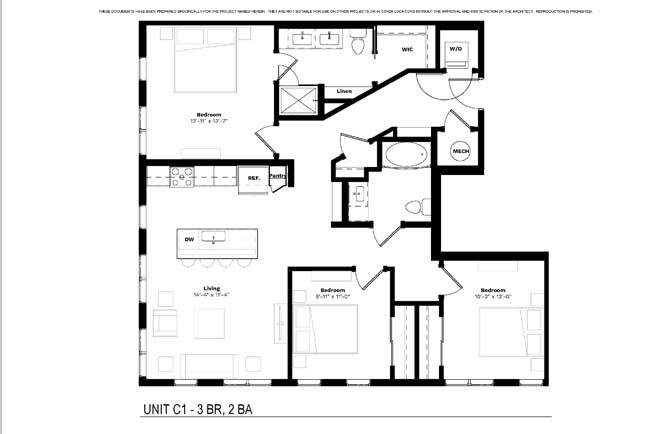 C1 floor plan