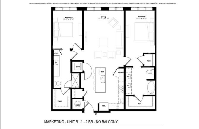 B1.1 floor plan