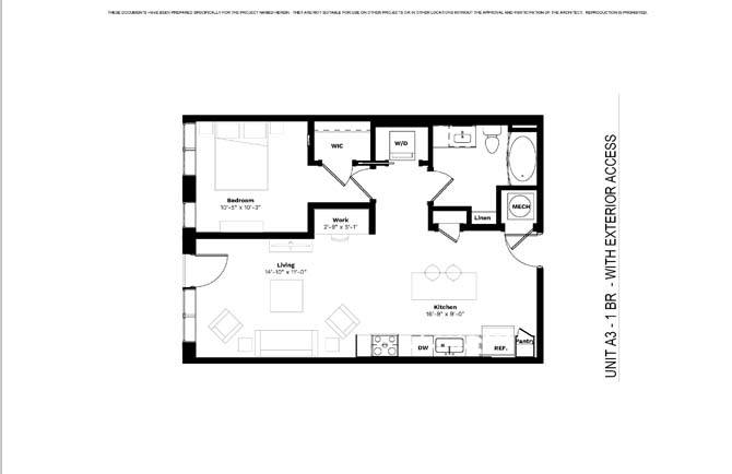 A3.1 floor plan