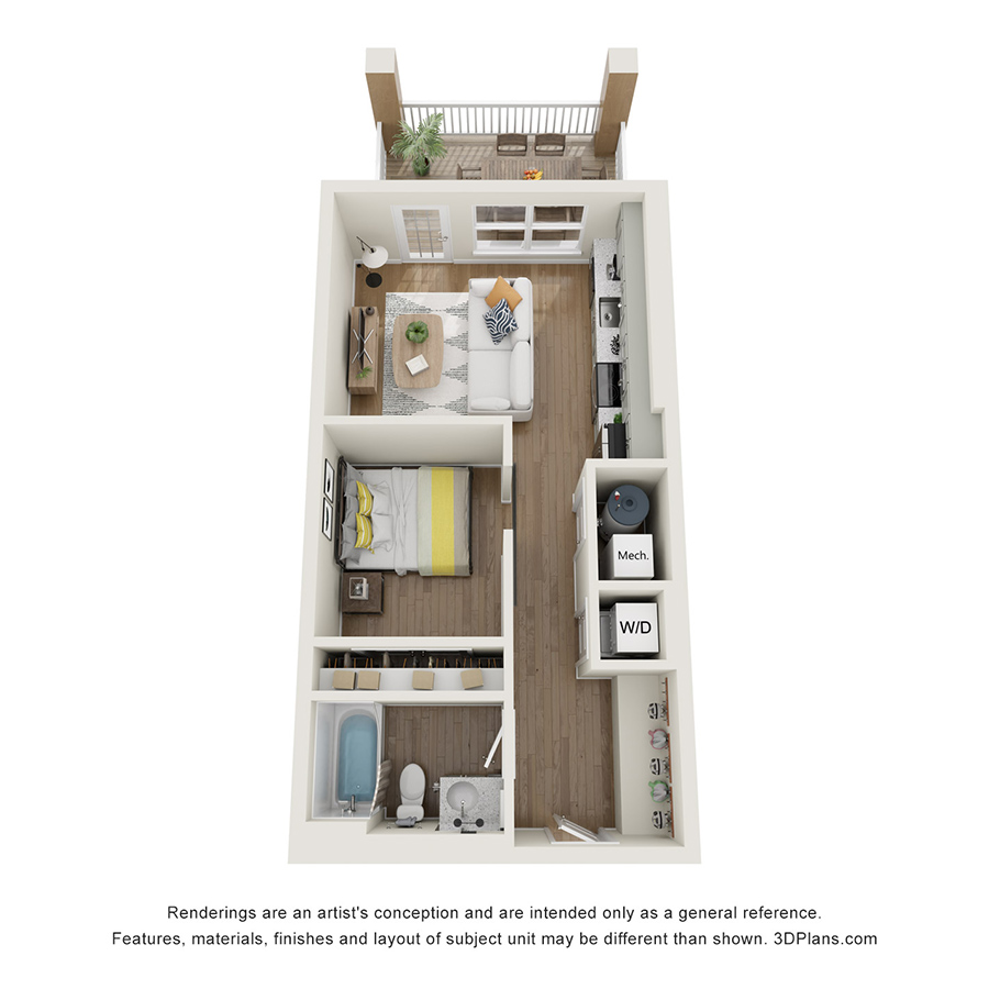 S floor plan