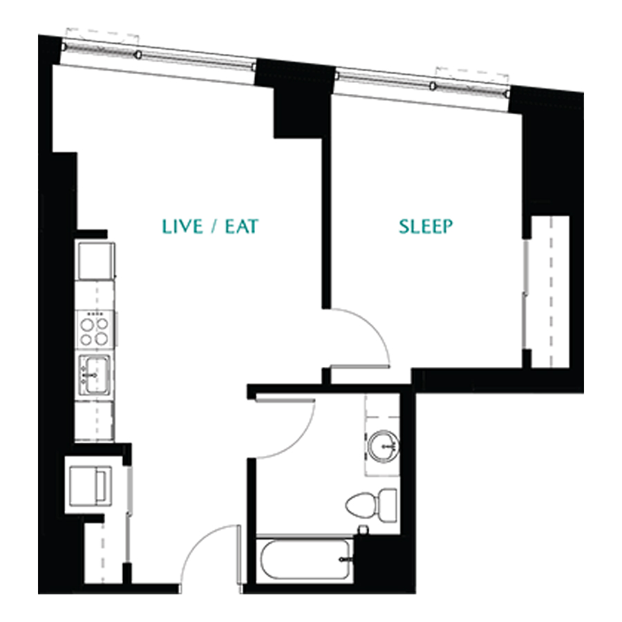 F1-AFF floor plan
