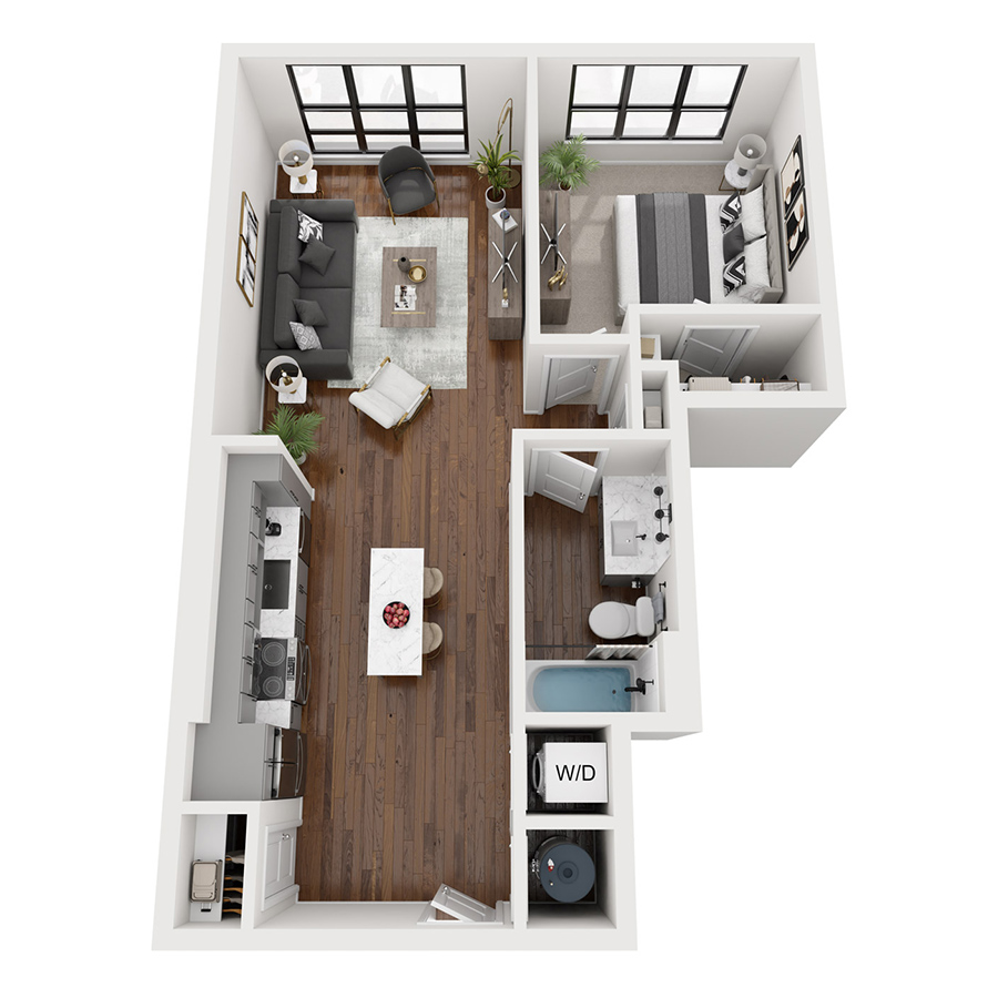 A4b floor plan