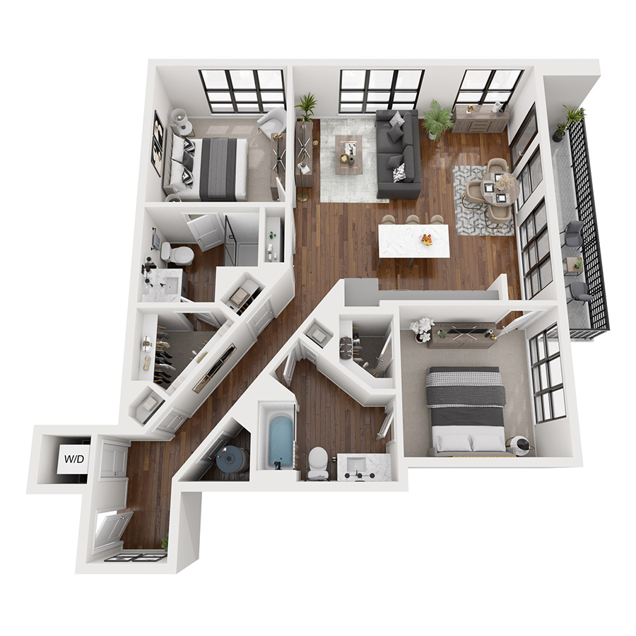 B6 floor plan